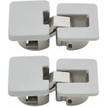 Cyclingcolors - 2x paumelles caches pour charni�re d'abattant en plastique delrin partie corps et partie ...