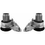 Cyclingcolors - 2x pied v�rin vis r�glable ajustable �25mm charge max. 175kg en acier meuble table chaise ...