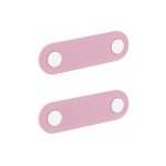 2x poign�e de meuble plastique entraxe 96mm hauteur 25, 5mm tiroir armoire commode malle porte poign�e ...