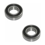 2x roulement  billes 6000 - 2rs 10x26x8mm tanche roue moto scooter mobylette voiture remorque tracteur ...