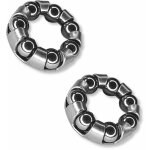 Cyclingcolors - 2x roulement cage  billes vlo acier 13mm 20mm 7 billes 4, 76mm universel roue axe moyeu ...