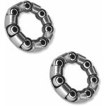 Cyclingcolors - 2x roulement cage  billes vlo acier 15mm 25mm 7 billes 6, 35mm universel roue axe moyeu ...