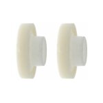 2x roulement de volet roulant � palier lisse � ext�rieur 28mm � int�rieur 12mm en pvc blanc fen�tre store ...