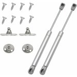 Cyclingcolors - 2x vrin  gaz automatique gris meuble hydraulique ressort amortisseur porte bras charnire, ...