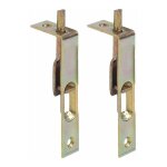 Cyclingcolors - 2x verrou � entailler pour meuble � encastrer dans le bord frontal et � visser en acier ...