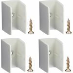 4x clip bloqueur de manivelle volet roulant blanc support guide manette plastique 15mm - 18mm universel ...