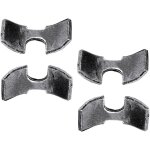 Cyclingcolors - 4x étrier ouvert pour vis assemblage meuble ancien 7mm 8mm demi lune rond 30mm ferrure ... Cyclingcolors - 4x étrier ouvert pour vis assemblage meuble ancien 7mm 8mm demi lune rond 30mm ferrure ...