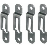 Cyclingcolors - 4x ferrure d'assemblage acier bronze épaisseur bois 16mm x largeur 12mm attache fixation ... Cyclingcolors - 4x ferrure d'assemblage acier bronze épaisseur bois 16mm x largeur 12mm attache fixation ...