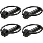 Cyclingcolors - 4x goupille clip noir diamtre 11mm x longueur 45mm acier tondeuse tracteur motoculteur ...