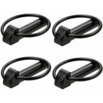 Cyclingcolors - 4x goupille clip noir diamtre 6mm x longueur 45mm acier tondeuse tracteur motoculteur ...