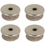 Cyclingcolors - 4x patin feutre 30mm rond acier chromé à visser pied table chaise meuble protection sol ... Cyclingcolors - 4x patin feutre 30mm rond acier chromé à visser pied table chaise meuble protection sol ...