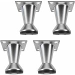 Cyclingcolors - 4x pied de meuble ajustable conique compas meuble tv canap� buffet armoire table lit ...