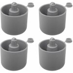 4x pied de meuble rglable ajustable en plastique meuble tv canap buffet armoire table lit bureau bricolage ...