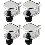 Cyclingcolors - 4x taquet acier pour plateau tablette verre �paisseur 8mm 9mm avec vis s�curit� support ...