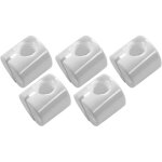 Cyclingcolors - 5x ecrou cylindrique ferrure d'assemblage m8 en plastique boulon plot fendu connecteur ...