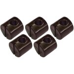 Cyclingcolors - 5x ecrou cylindrique ferrure d'assemblage m8 en plastique boulon plot fendu connecteur ...