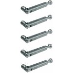 Cyclingcolors - 5x goujons de raccordement  onglet m6 articul ferrure assemblage meuble trier table ...