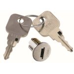 Barillet de remplacement pour serrures lehmann avec 2 cl�s m�talliques profil b1 insert cylindre porte ...