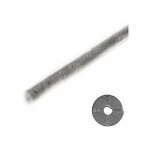 Joint brosse non adh�sif gris coulissant bande anti poussi�re recouvrant les trous de montage fen�tre ...