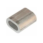 Cyclingcolors - manchon � sertir 12mm aluminium pour c�ble acier armature raccord connecteur r�paration ...