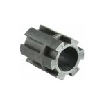 Moyeu d'entra�nement pour treuil volet roulant crabot m�le 27mm sortie ronde � 16, 5mm en plastique noir ...