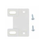 Plaquette de d�port 17mm pour bloqueur manivelle de volet roulant aimant� type zf � visser support guide ...