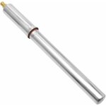 Cyclingcolors - pompe gonflage acier chrom� 300mm avec flexible presta schrader colliers de fixation ...