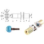Cylindre de pompe fichet 787 53 - 36 fp8d mottura