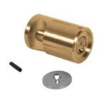 Cylindre de remplacement pour serrure viro 4218 ? laiton ? cl� de 55. 35mm ? goupille facile � changer ...