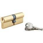 Thirard - cylindre de serrure sa, 40x40mm, vis 45mm, anti - arrachement, laiton, 3 clés - thirard Thirard - cylindre de serrure sa, 40x40mm, vis 45mm, anti - arrachement, laiton, 3 clés - thirard