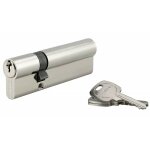 Thirard - cylindre de serrure double entre, 30x70mm, anti - arrachement, nickel, 3 cls - thirard
