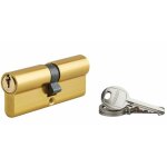 Cylindre de serrure double entr�e ecopro, 40x40mm, aluminium, anti - arrachement, 3 cl�s, laiton sp