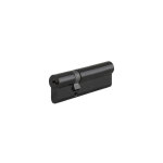 Cylindre de serrure double entr�e fth 6g, 30x65mm, cylindre et cl�s en laiton, noir mat, 3 cl�s plates ...