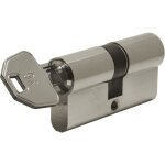 Vachette - cylindre de serrure nickel v6, 30x40 mm, 6 goupilles, 4 cls rversibles