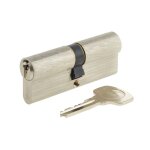 Cylindre serrure yc500 + yale 40x40 mm - 5 goupilles - 3 cl�s - nickel�