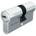 Cylindre t80 - p profil prot�g� d�brayable 4 cl�s r�versibles et carte de propri�t� 35 x 55 - tesa sa ...