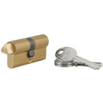 Cylindre triangle externe 14 profil� hg, 30x30mm, 3 cl�s, laiton - thirard