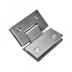 Cyslmuk - 135� charni�re de douche sans cadre � verre support de charni�res porte douche 304 acier inoxydable ...