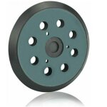 Cyslmuk - patin de pon�age 125 mm 8 trous pour makita bo 5010, 5030, 5031, 5041, dewalt dw420, dw421, ...