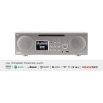 Dabman i450 cd radio stereo multifonctionnelle dab fm internet bluetooth blanc argente 51