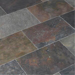 Capri - dallage ardoise brune peacok 60x40cm - vendu par lot de 1. 2 m