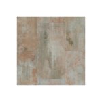 D�coweb - dalle sol pvc - click � plat 0, 55 - effet m�tal rouill� marron (46862) - paquet de 1, 49m� ...