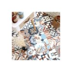 Dalle sol pvc clipsable mix and match - click 5g - carreaux de ciment patchwork terracotta - paquet de ... Dalle sol pvc clipsable mix and match - click 5g - carreaux de ciment patchwork terracotta - paquet de ...