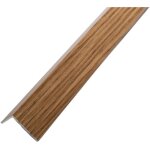 Profil� de nez de marche autocollant - 135cm x 25mm x 20mm ch�ne