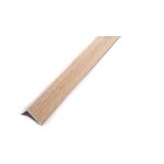 Profil� de nez de marche autocollant 135cm x 25mm ? aluminium anodis� antid�rapant ? protection durable ...