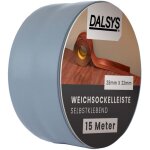 Dalsys - plinthe souple autocollante plinthe adh�sive, plinthe de finition pour joints dans le s�jour, ...