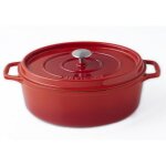 Daubi�re en fonte �maill�e 31cm rubis - invicta - puv403310