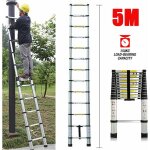 16. 5ft 5m en alliage d'aluminium multi - usage �chelle t�lescopique �chelle t�lescopique �chelle pliante ...