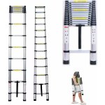 Chelle polyvalente chelle tlescopique de 5 m chelle pliante en aluminium escabeau robuste extensible ...