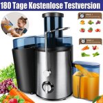Day plus ? extracteur de jus �lectrique 1000w ? goulotte large 65mm ? double vitesse pour fruits et l�gumes ...